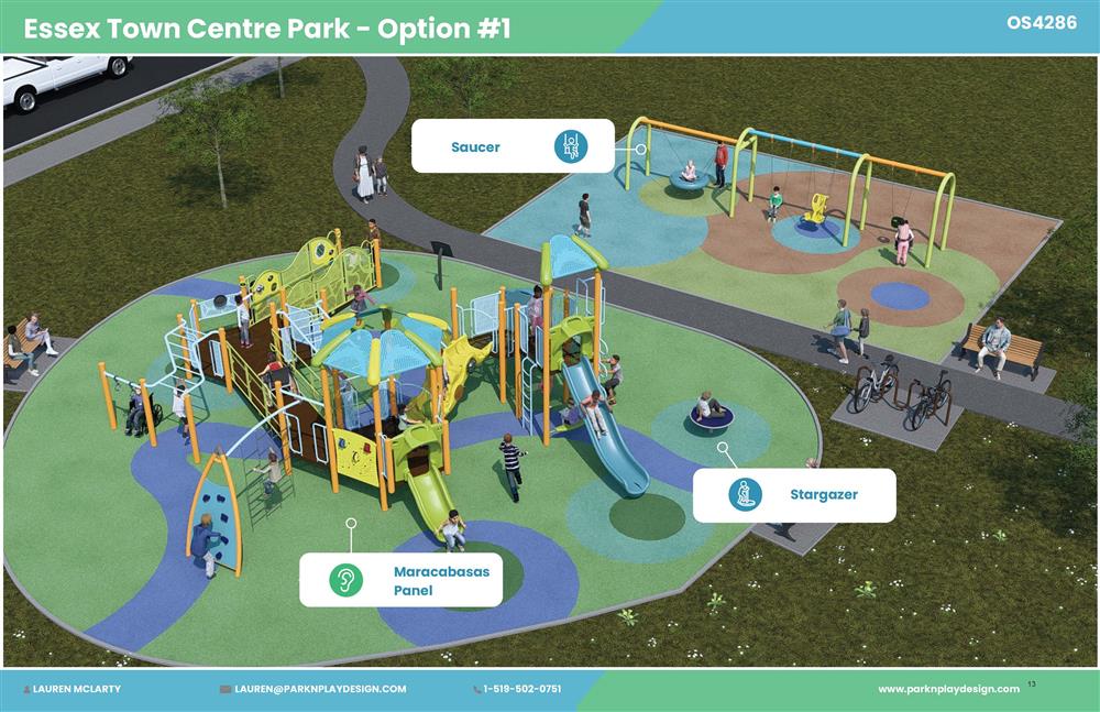 Essex Centre Park Option #1